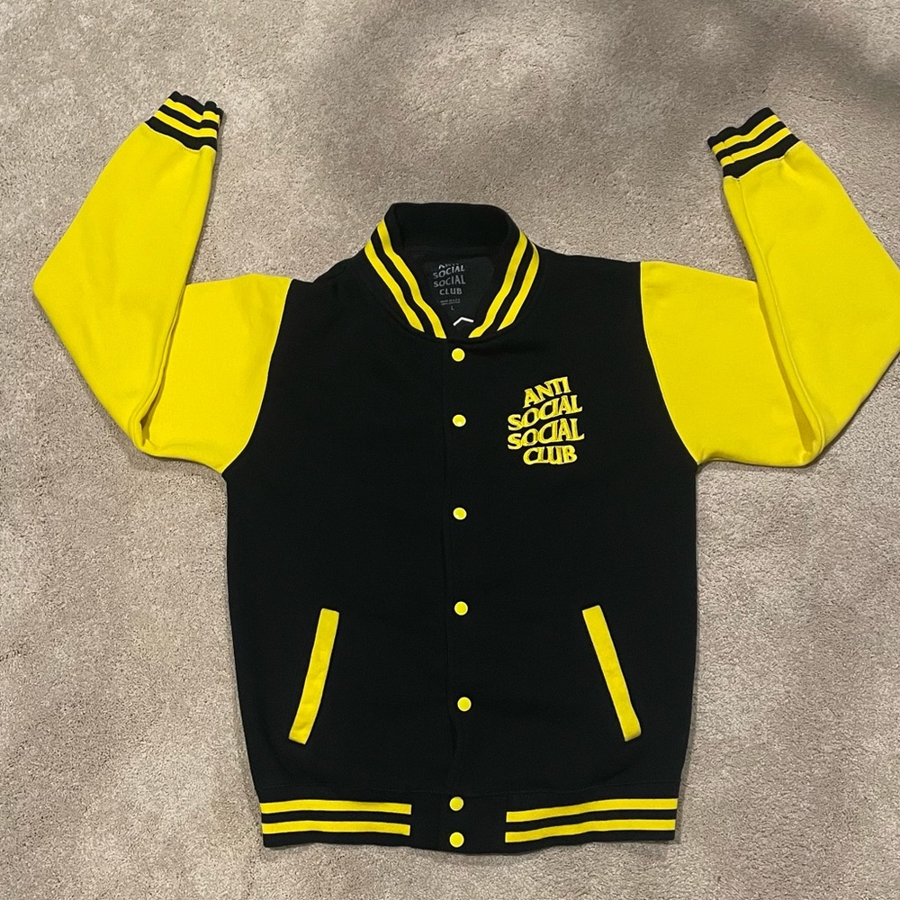 Anti Social Social Club Dropout Letterman Jacket